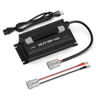 LiTime montirajući punjač za LiFePO4 baterije 24V-20A