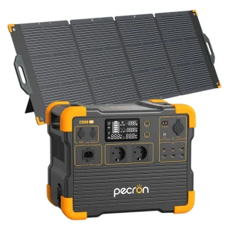 Baterijski generator PECRON E1500LFP 2200W + 1x 200W solarni panel